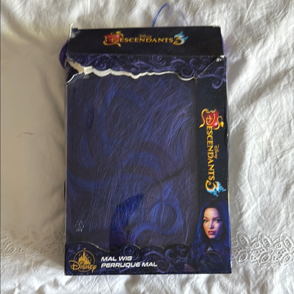 Disney Descendants Dark Blue Wig